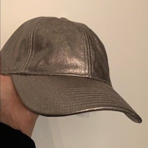 J. Crew Metallic Baseball Hat